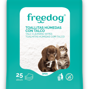 Toallitas húmedas talco