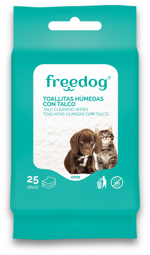 Toallitas húmedas talco